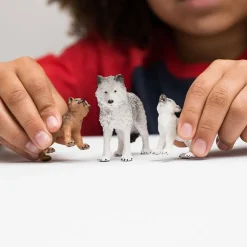 Schleich Wild Life Mother Wolf with Pups Playset