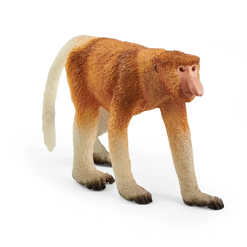 Schleich Wild Life Proboscis Monkey Figure