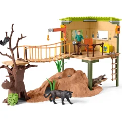 Schleich Wild Life Wild Life Ranger Adventure Station Playset