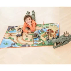 Schleich Wild Life 4X4 Vehicle with Winch Playset