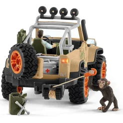 Schleich Wild Life 4X4 Vehicle with Winch Playset