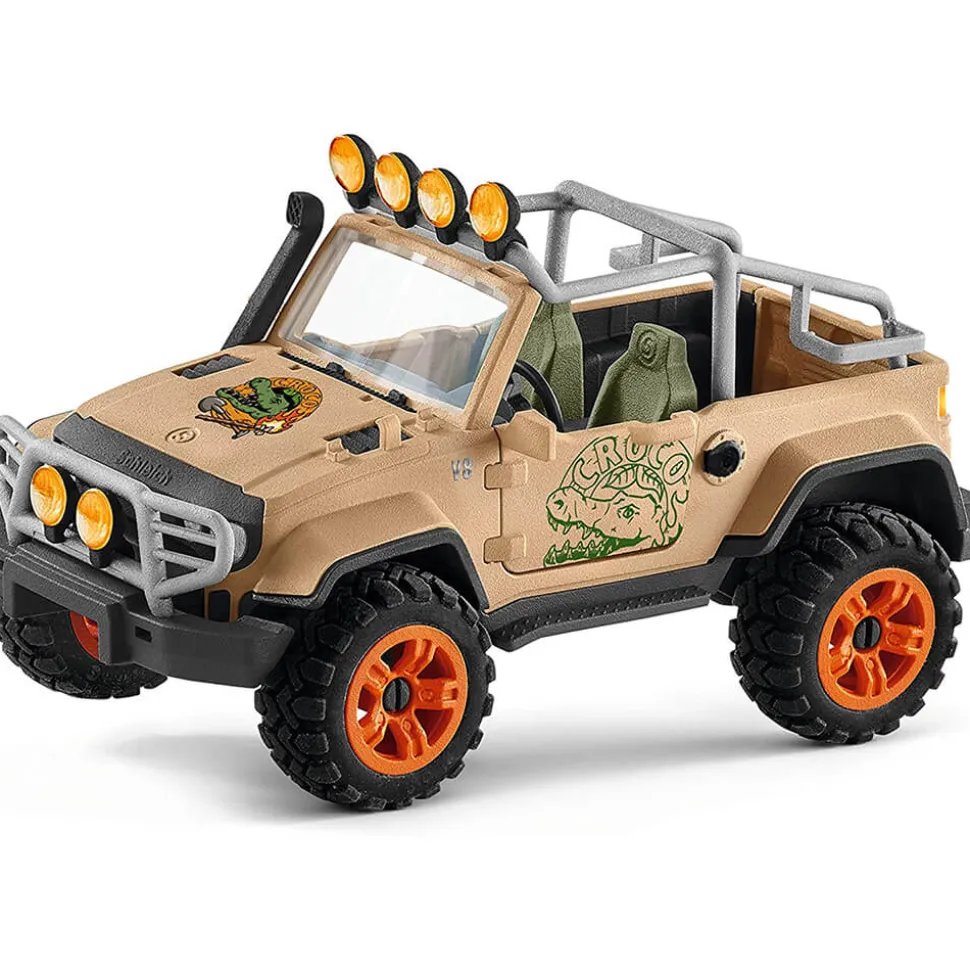 Schleich Wild Life 4X4 Vehicle with Winch Playset