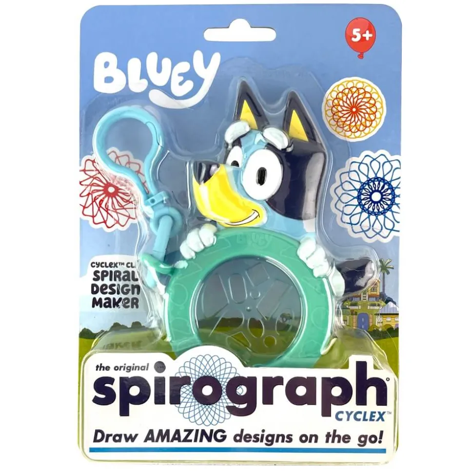Spirograph Cyclex Bluey Clip