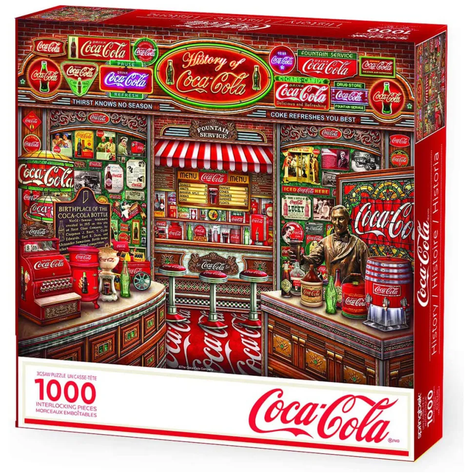 Springbok Coca-Cola History 1000 Pc