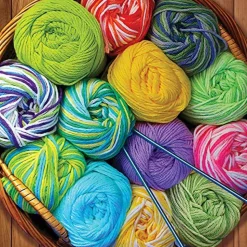 Springbok Colorful Yarn 500 Piece Jigsaw Puzzle