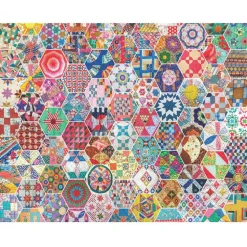 Springbok Crazy Quilts 500 Piece Jigsaw Puzzle