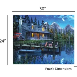 Springbok Moonlit Night 1000 Piece Jigsaw Puzzle