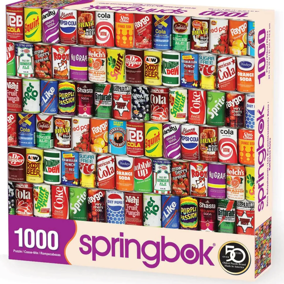 Springbok Retro Refreshments 1000 Pc