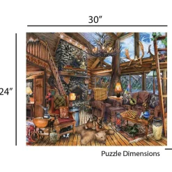 Springbok The Hunting Lodge 1000 Pc
