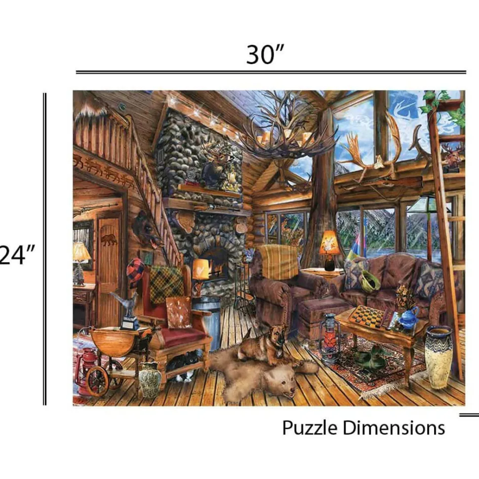Springbok The Hunting Lodge 1000 Pc