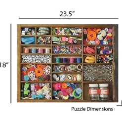 Springbok The Sewing Box 500 Piece Jigsaw Puzzle