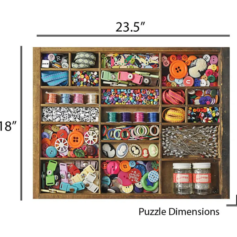 Springbok The Sewing Box 500 Piece Jigsaw Puzzle