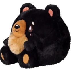 Squishable Mini Black Bear Plush