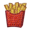 StickerBeans French Fries Rhinestone Sticker