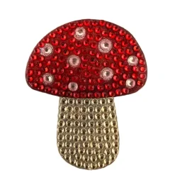 StickerBeans Mushroom Rhinestone Sticker