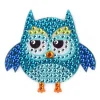 StickerBeans Owl Rhinestone Sticker