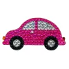 StickerBeans Pink Car Rhinestone Sticker