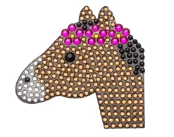 StickerBeans Pony Rhinestone Sticker