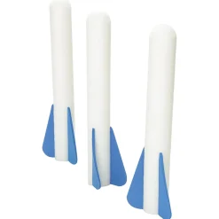 Stomp Rocket Jr. Glow Refill Pack of 3 Rockets