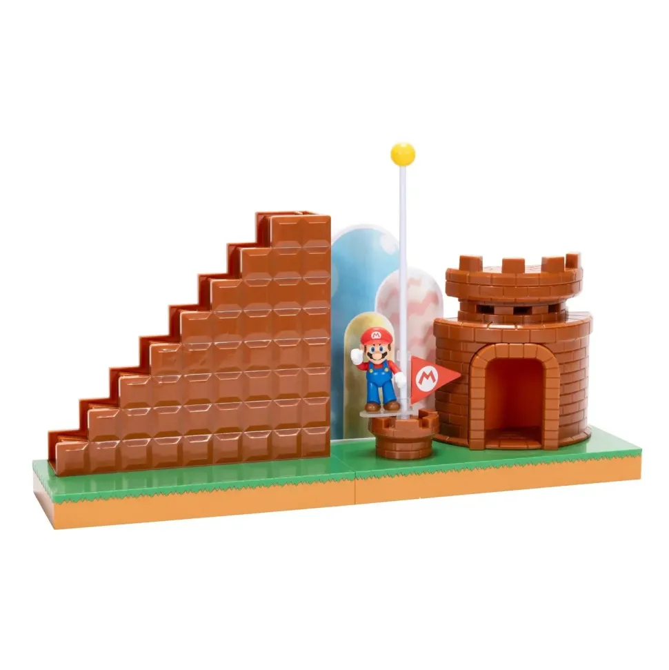 Super Mario Course Complete 2.5-Inch Scale Playset