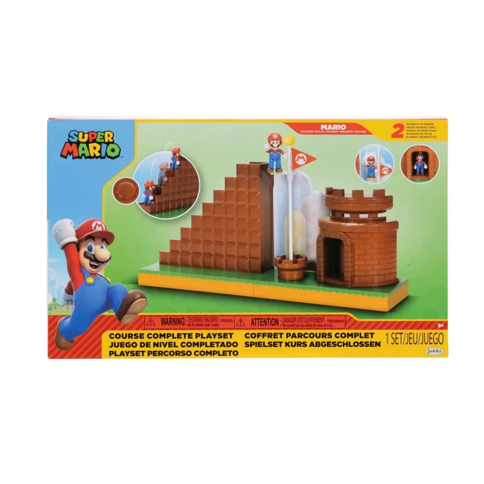 Super Mario Course Complete 2.5-Inch Scale Playset