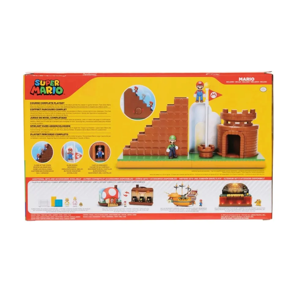 Super Mario Course Complete 2.5-Inch Scale Playset