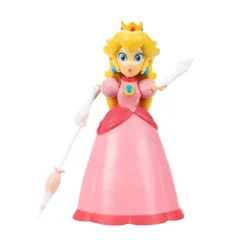 Super Mario Princess Peach with Umbrella 4-Inch Action Figure