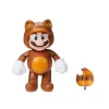 Super Mario Tanooki Mario with Leaf 4-Inch Action Figure