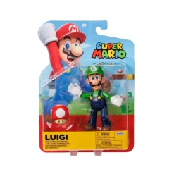 Super Mario Wave 43 4-Inch Luigi Figure