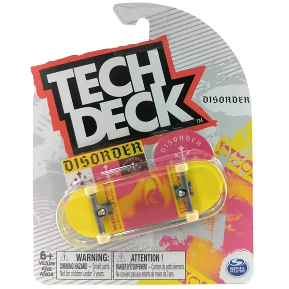 Tech Deck Disorder Nyjah Huston Visions Finger Skateboard