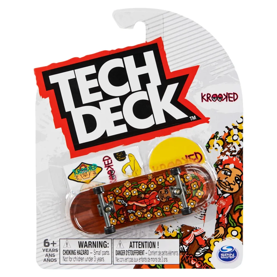 Tech Deck Series 14 Krooked Mark Gonzales Floral Track Suit Finger Ska