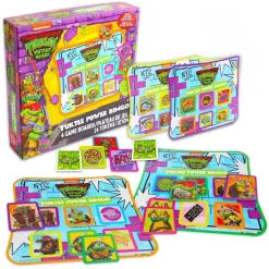 Teenage Mutant Ninja Turtles Mutant Mayhem Turtle Power Bingo Game
