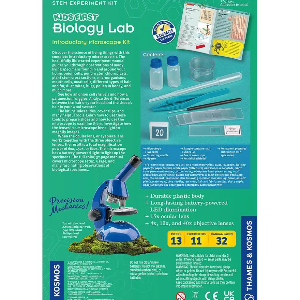 Thames and Kosmos Kids First Biology Lab V 2.0