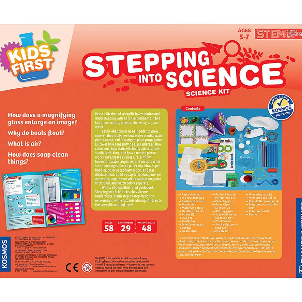 Thames and Kosmos Stepping into Science