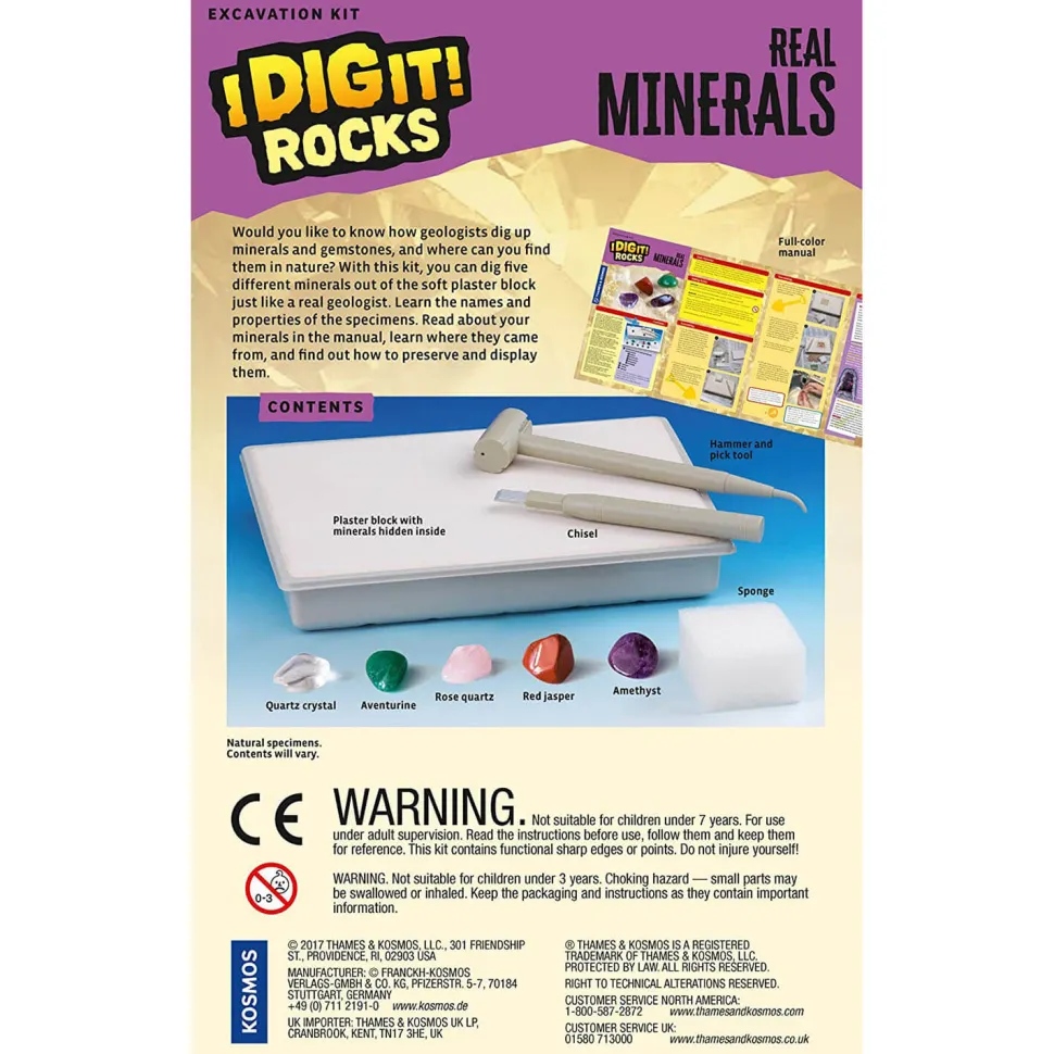 Thames&Kosmos I Dig It! Rocks Mineral Kit