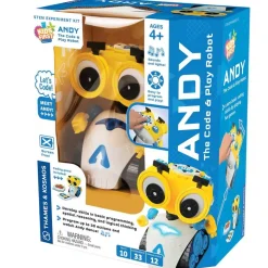 Thames&Kosmos Kids First Andy The Code&Play Robot Science Set