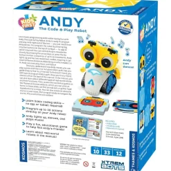 Thames&Kosmos Kids First Andy The Code&Play Robot Science Set