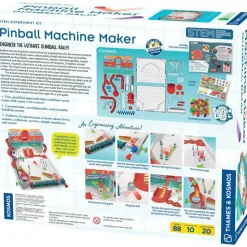 Thames&Kosmos Pinball Machine Maker Gumball Rally Science Set