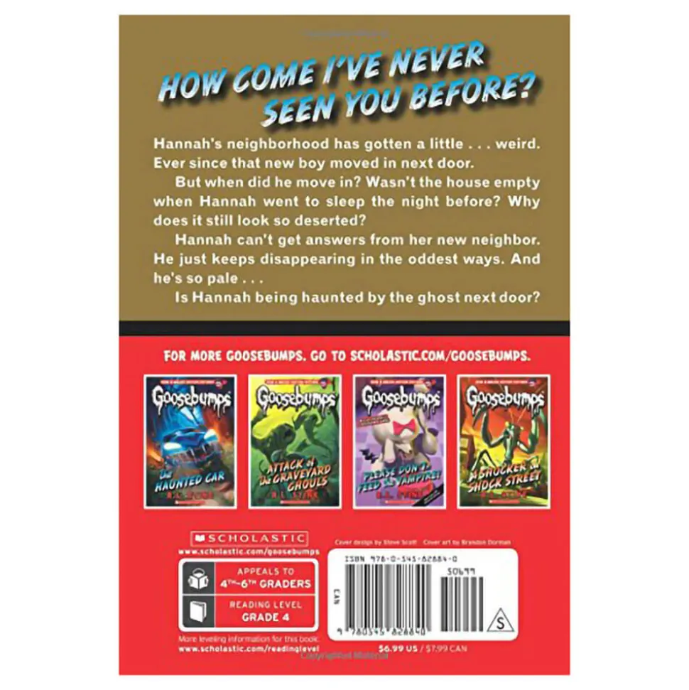 The Ghost Next Door (Classic Goosebumps #29)