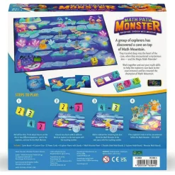 ThinkFun Math Path Monster Adventure Game