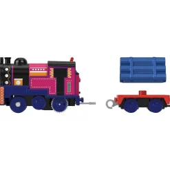 Thomas And Friends Ashima Motorized Train Engine With Cargo