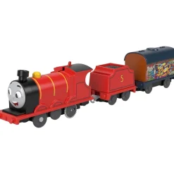 Thomas&Friends Graffiti James Motorized Toy Train Engine with Tender