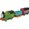Thomas&Friends Graffiti Percy Motorized Toy Train Engine with Cargo