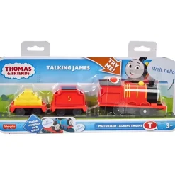 Thomas&Friends Talking James Toy Train Motorized Engine with Phrases