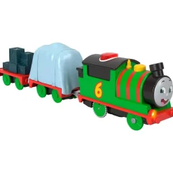 Thomas&Friends Talking Percy Toy Train Motorized Engine with Phrases