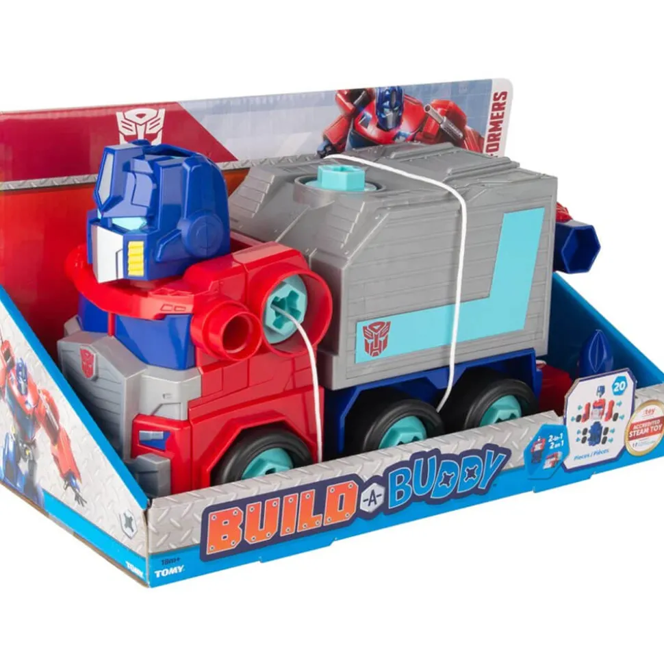 TOMY Build-A-Buddy 2-In-1 Optimus Prime Building Set