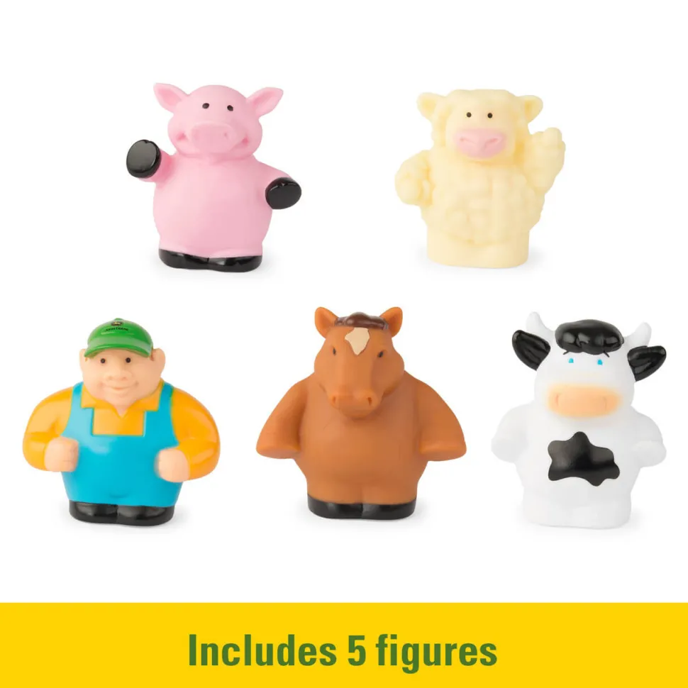 TOMY John Deere Animal Sounds Hayride Preschool Farm Toy