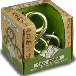 True Genius Silk Worm Brain Teaser Puzzle