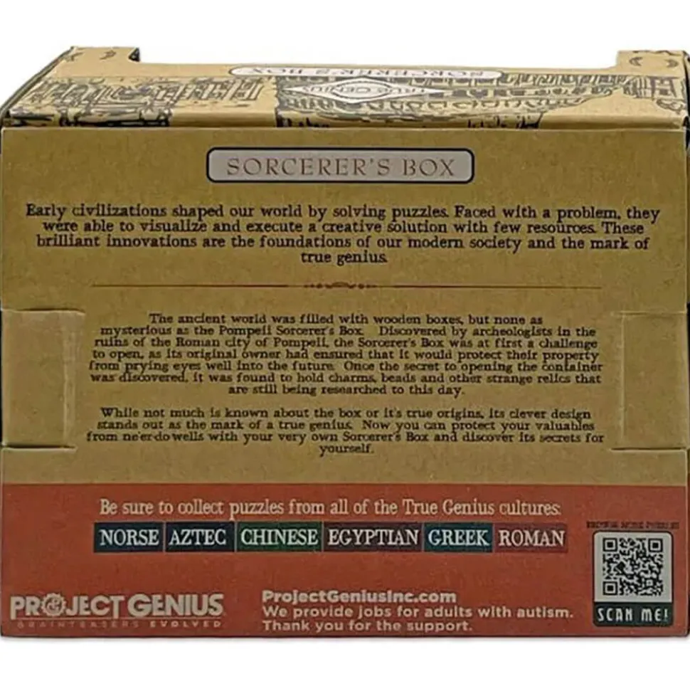 True Genius Sorcerer's Box Puzzle