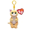 Ty Beabie Bellies Mango the Gold Striped Cat Plush Clip